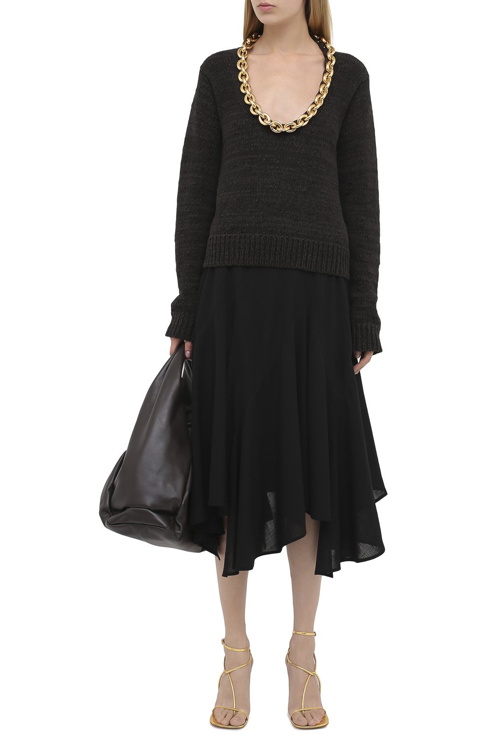 Хлопковый свитер BOTTEGA VENETA, арт. 628711/VKWB0, фото 2