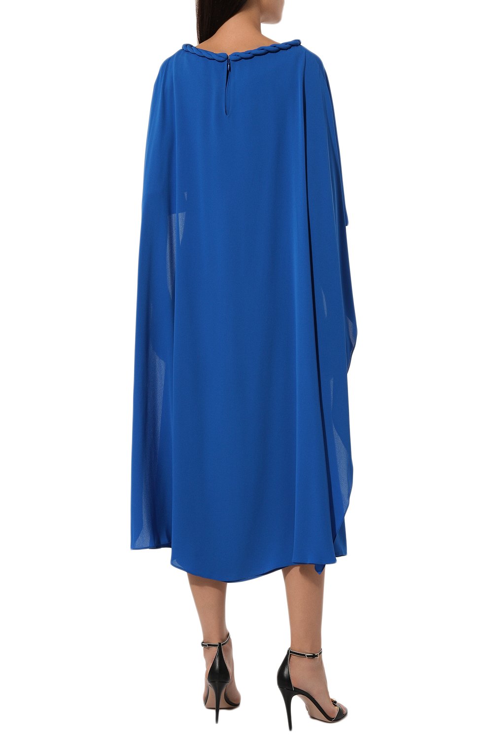 Шелковое платье VALENTINO, арт. 5B3VA9M01CC, фото 4