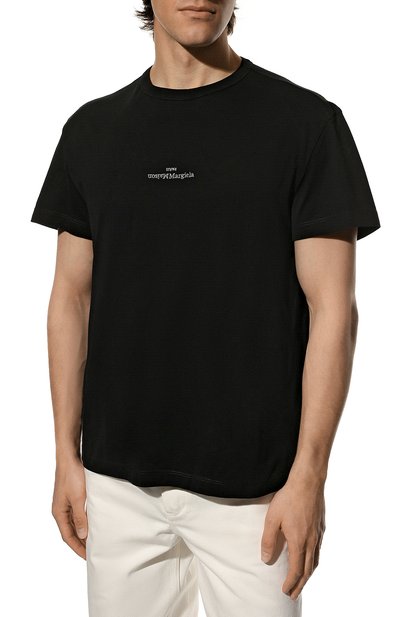 Хлопковая футболка MAISON MARGIELA, арт. S30GC0701/S22816, фото 3