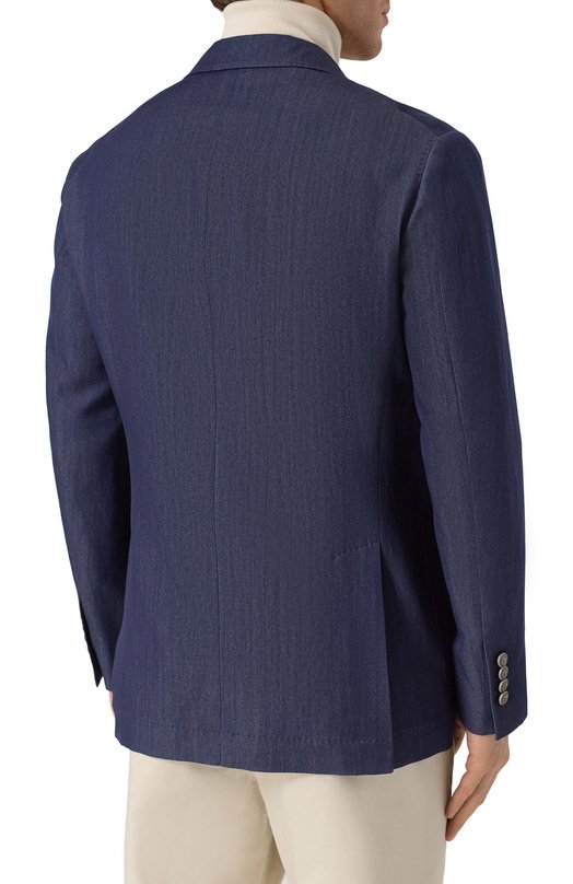 Пиджак Brunello Cucinelli MR4957BBKP Синий  MR4957BBKP Фото 6