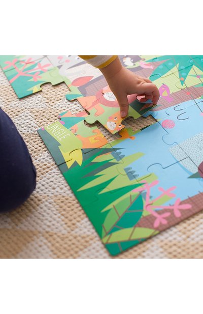 Пазл джунгли в металлической коробке APLI KIDS, арт. 16492, фото 3