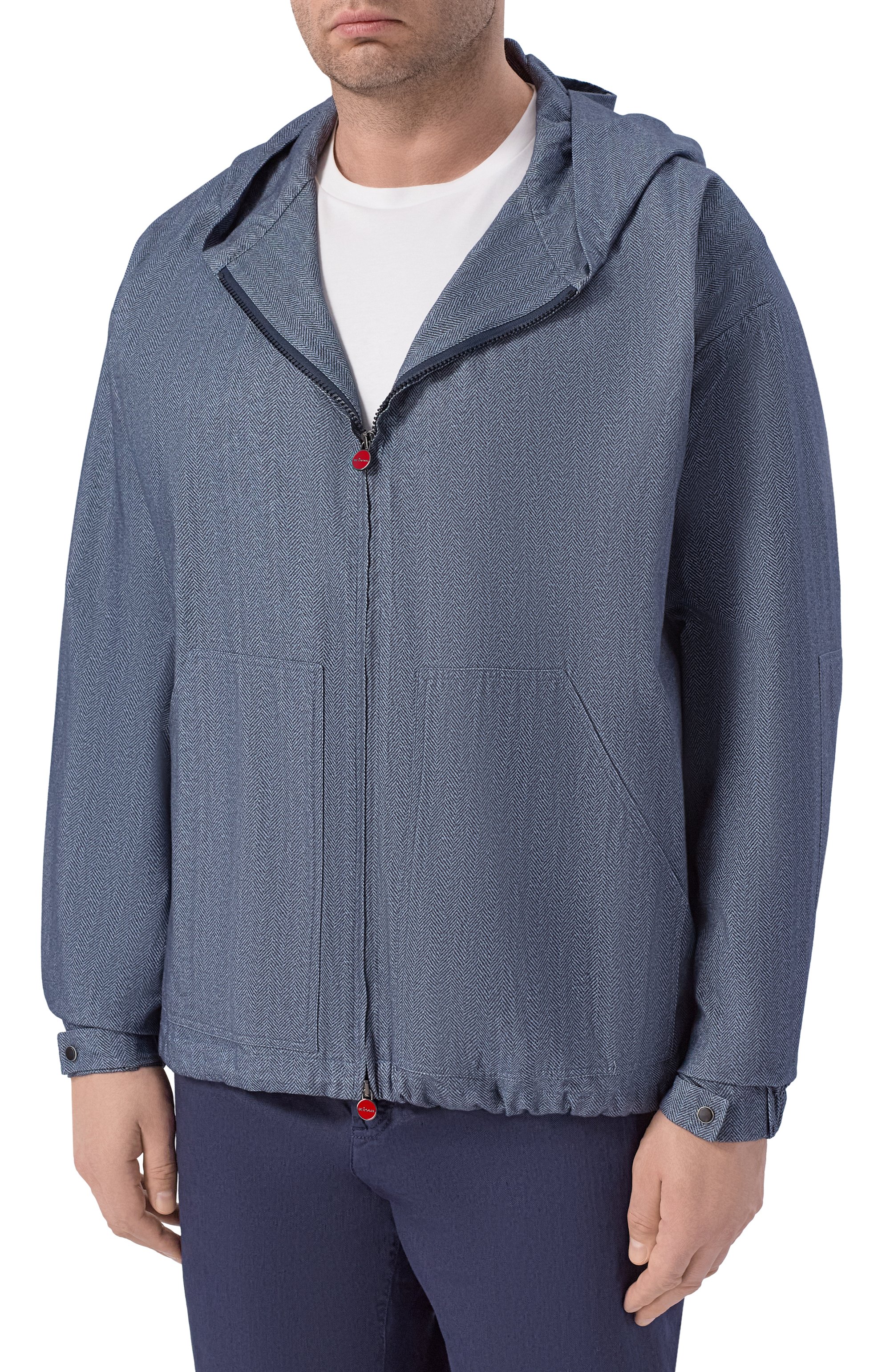 Хлопковая куртка-рубашка KITON, ар т. UMC015H0908604, фото 3