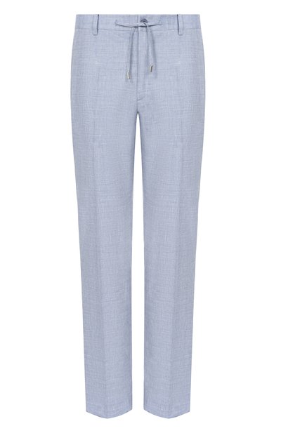 Мужские брюки изо льна и шерсти STEFANO RICCI, арт. M1T610002H/WL003L