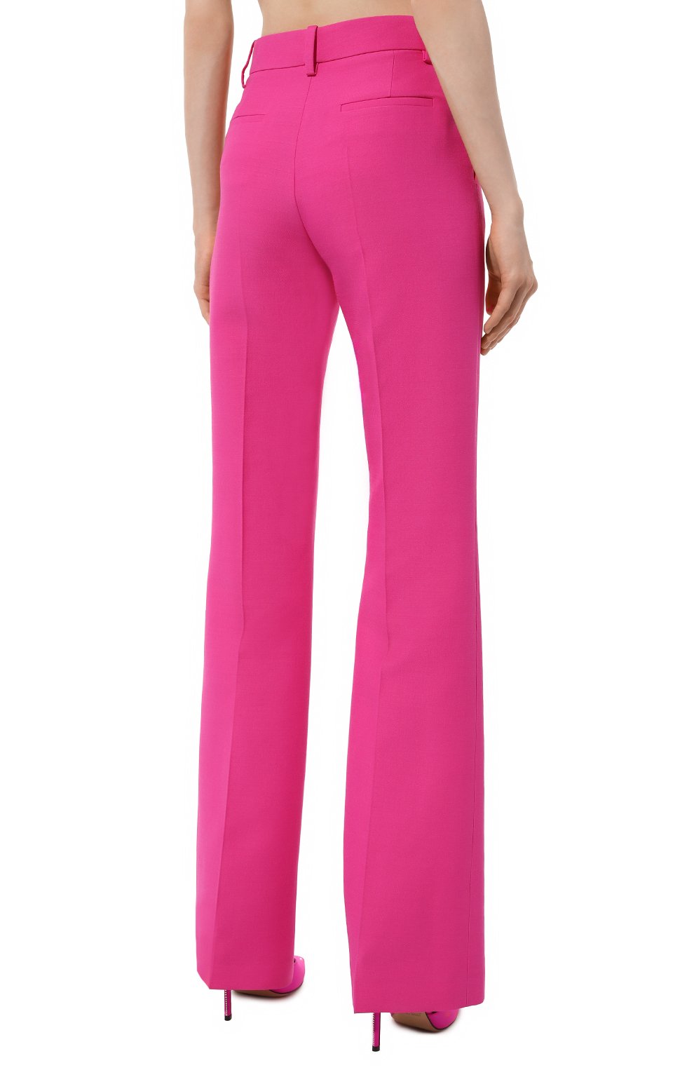 Брюки из шерсти и шелка VALENTINO, арт. 3B3RB5201CF, фото 4