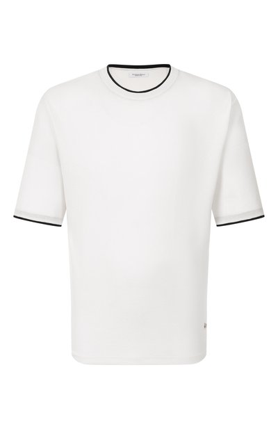 Мужская футболка из хлопка и шелка STEFANO RICCI, арт. MNH5204390/CTK01S