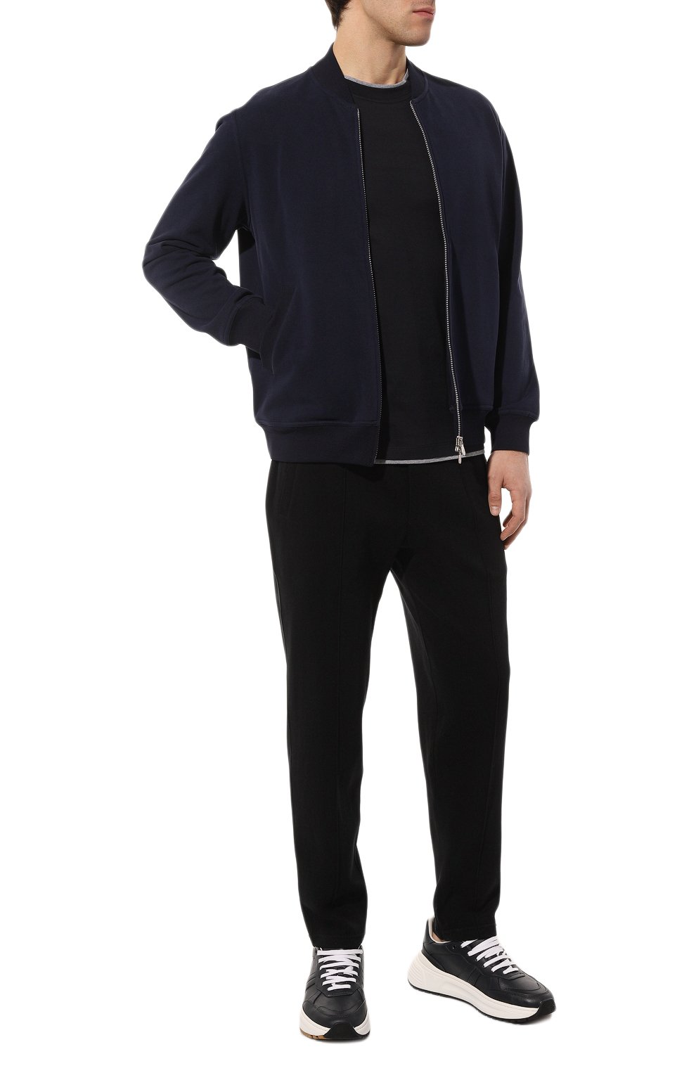 Хлопковые брюки BRUNELLO CUCINELLI, арт. M0T353212G, фото 2