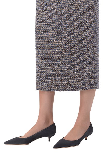 Замшевые туфли amelia 35 JIMMY CHOO, арт. AMELIAKDU, фото 2