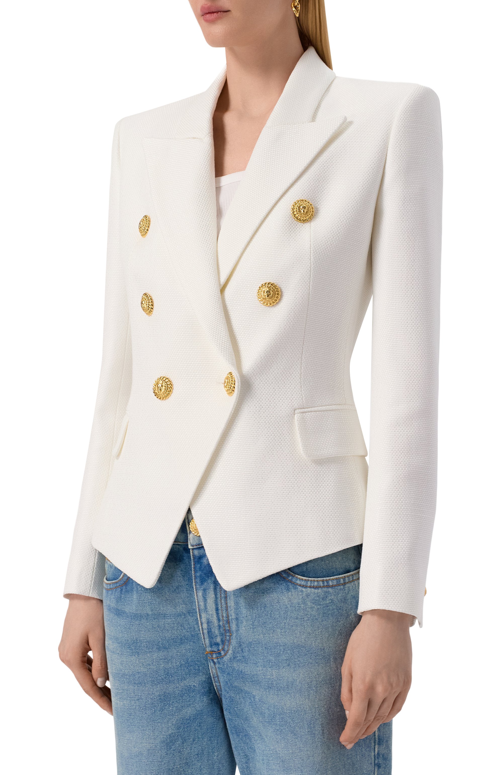 Жакет из вискозы BALMAIN, арт. EF1SI505/VF21, фото 3