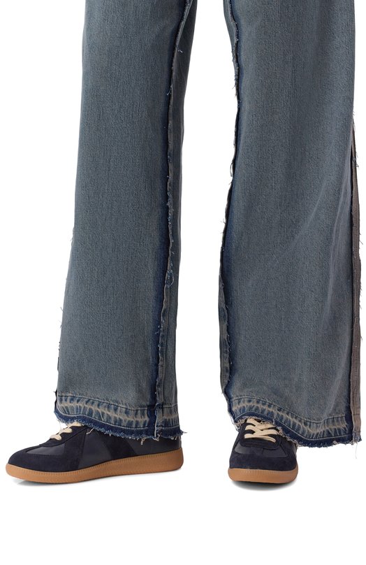 Кожаные кеды Replica Maison Margiela S58WS0109/P1895 Синий  S58WS0109/P1895 Фото 2