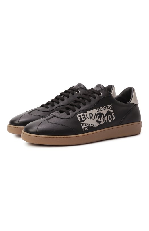 Кожаные кеды Garda Ferragamo 775064 Чёрный 775064