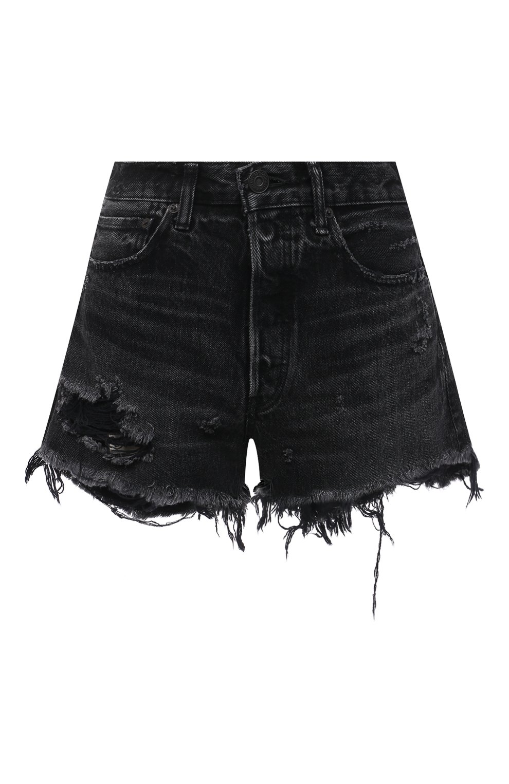 Шорты MOUSSY черного цвета по цене 18050 руб., арт. 025ESC11-2680, фото 1 Шорты MOUSSY, арт. 025ESC11-2680, фото 1