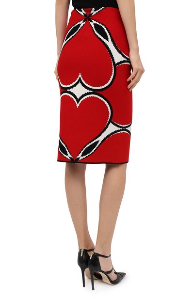 Юбка из вискозы ALEXANDER MCQUEEN, арт. 641913/Q1AR1, фото 4