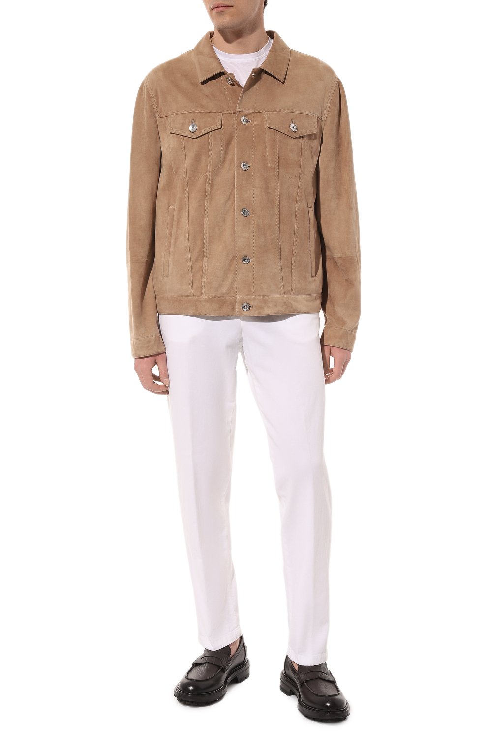 Замшевая куртка-рубашка BRUNELLO CUCINELLI, арт. MPCLL1919, фото 2