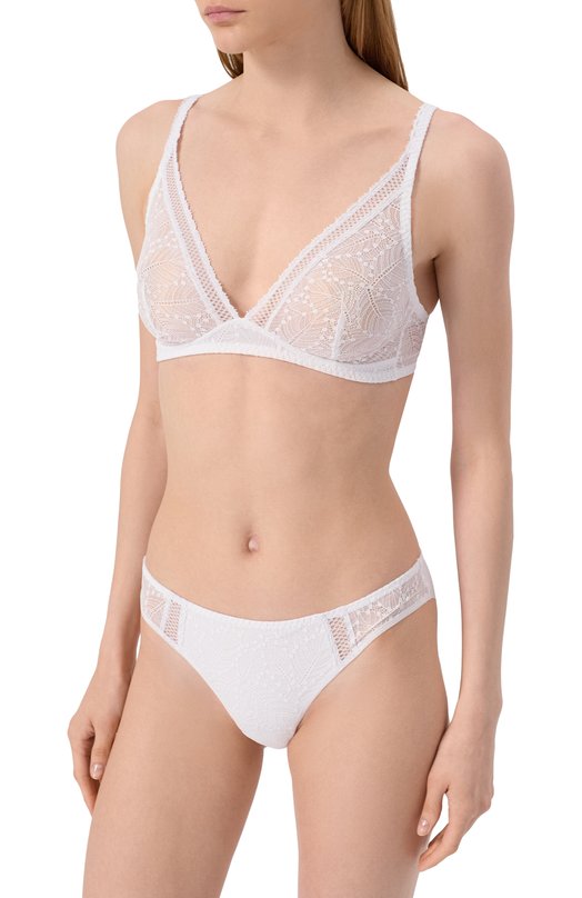 Бюстгальтер с треугольными чашками SimonePerele 12S210 Белый  12S210 Фото 2