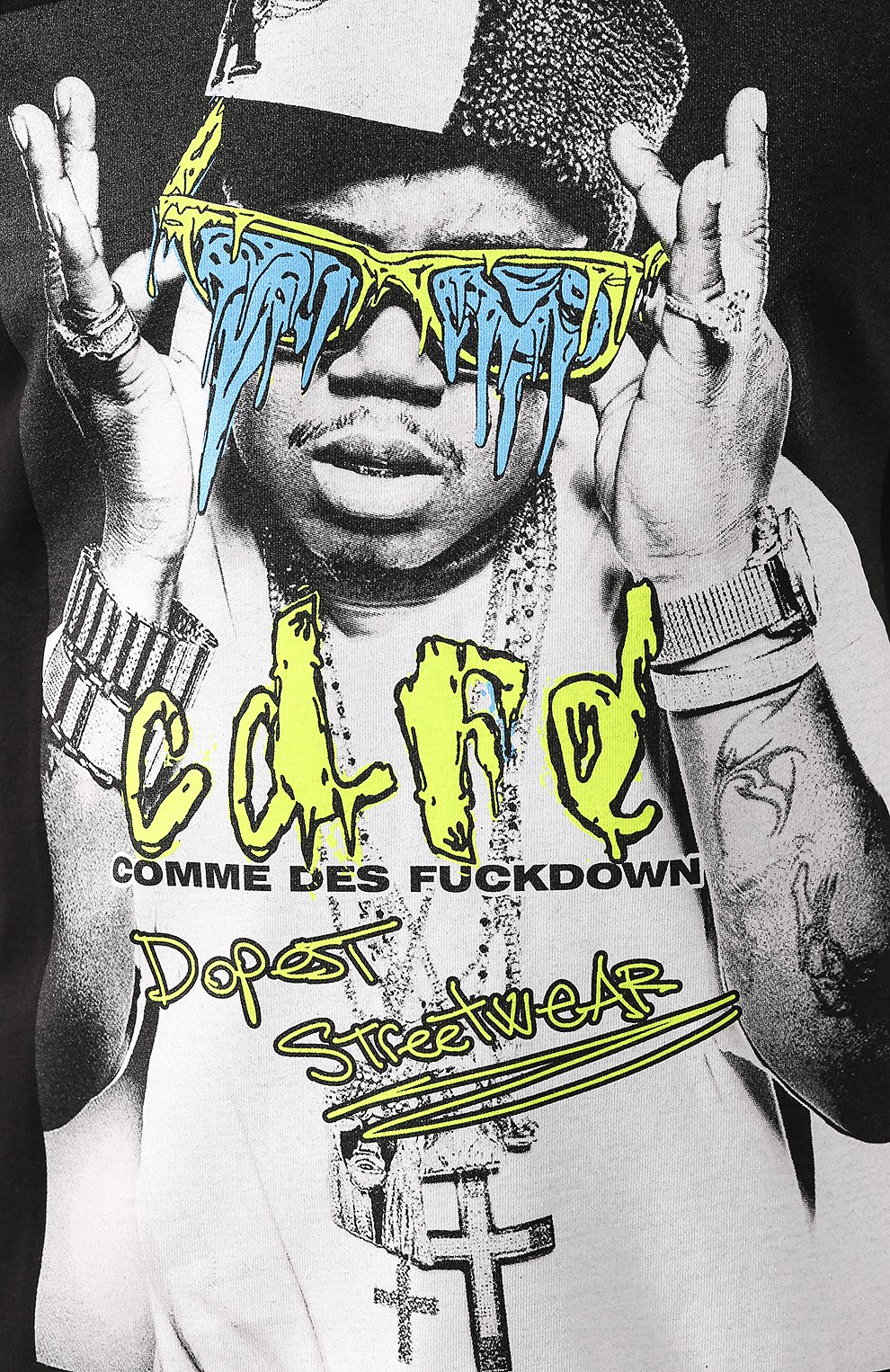 Хлопковая футболка COMME DES FUCKDOWN, арт. CDFU729P, фото 5