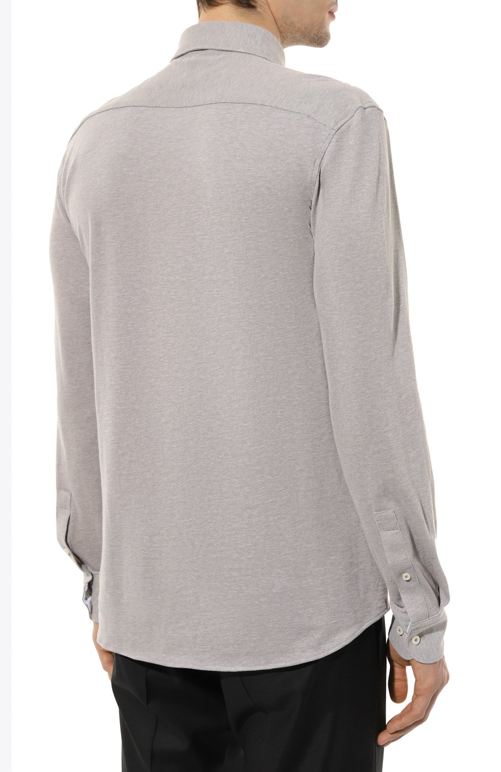 Хлопковая рубашка BOSS, арт. 50496870, фото 4