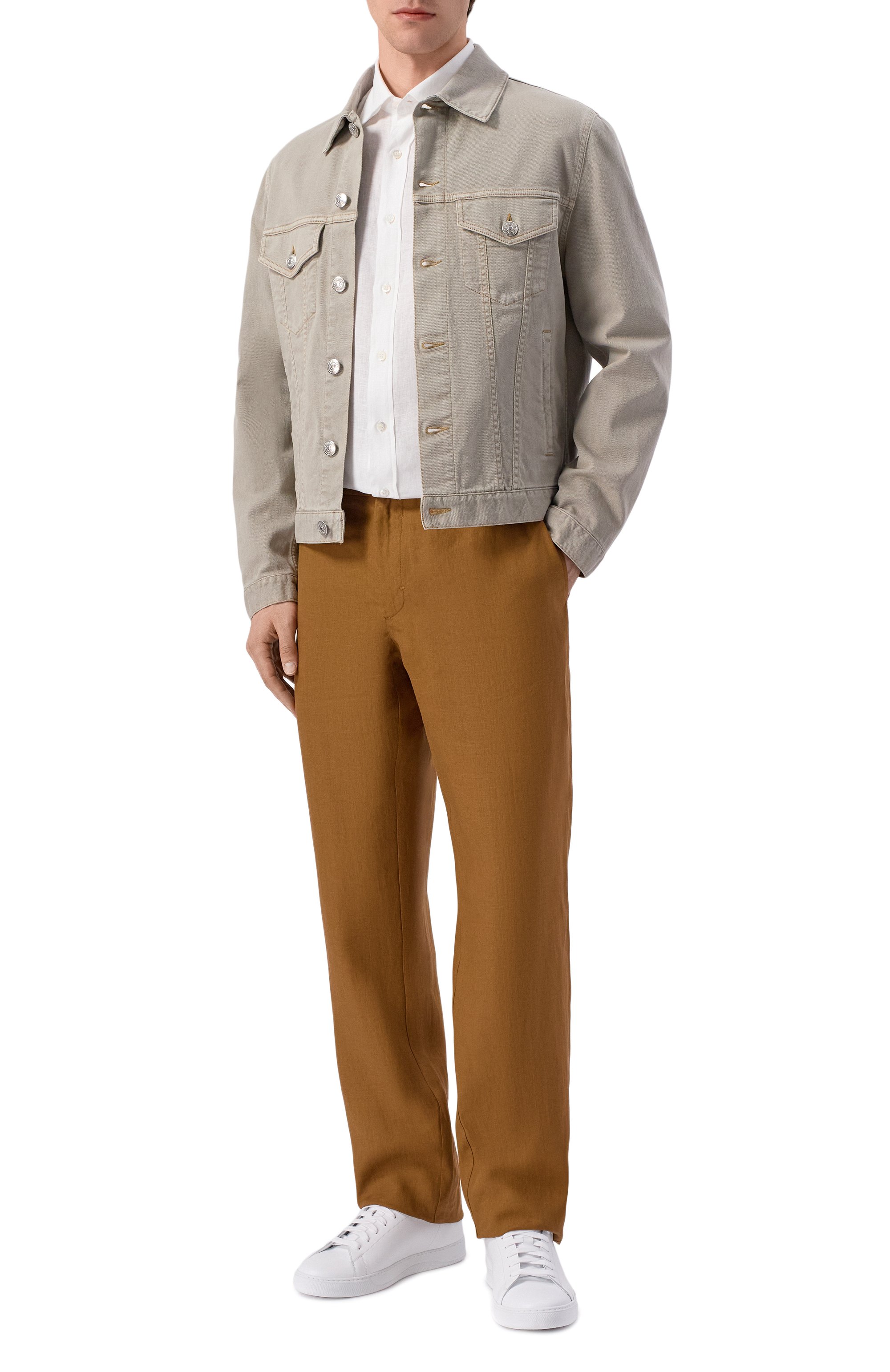 Льняная рубашка STEFANO RICCI, арт. MC007783/BX2922, фото 2