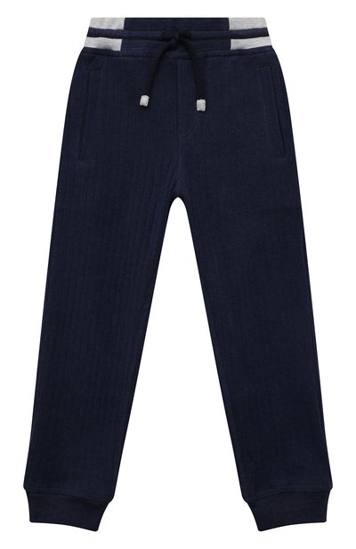 Хлопковые джоггеры BRUNELLO CUCINELLI, арт. BTU20E339B, фото 1