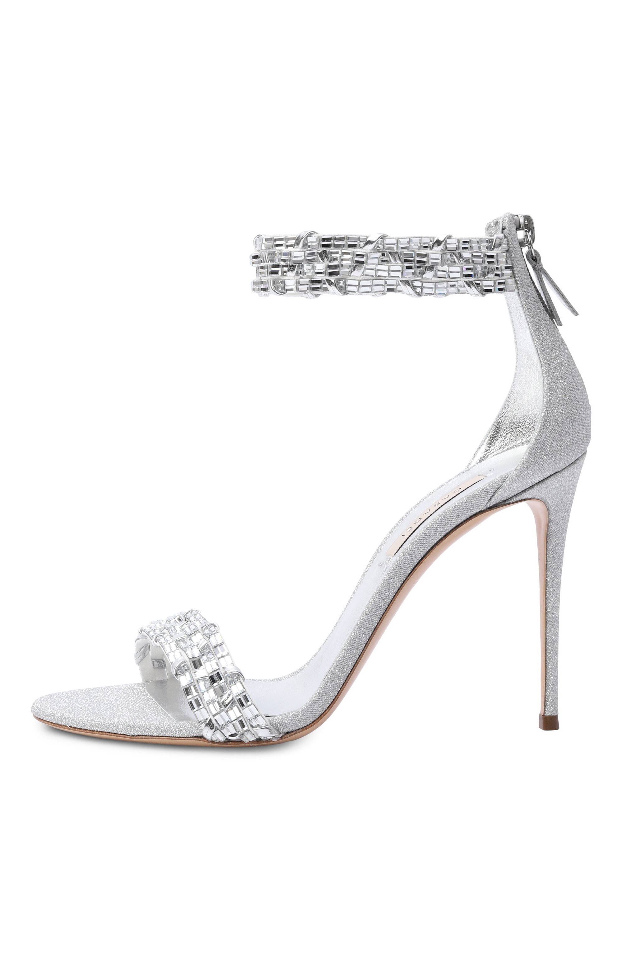 Текстильные босоножки julia godyva 100 CASADEI, арт. 1L484C1001/C3073, фото 4