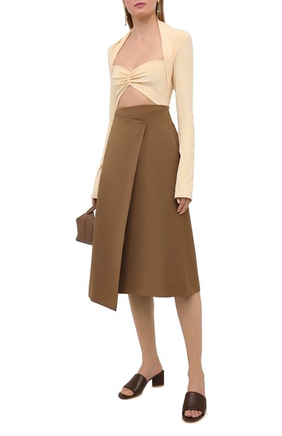 Вельветовое боди NANUSHKA, арт. HEIDI_BUTTER_STRETCH VELVET, фото 2