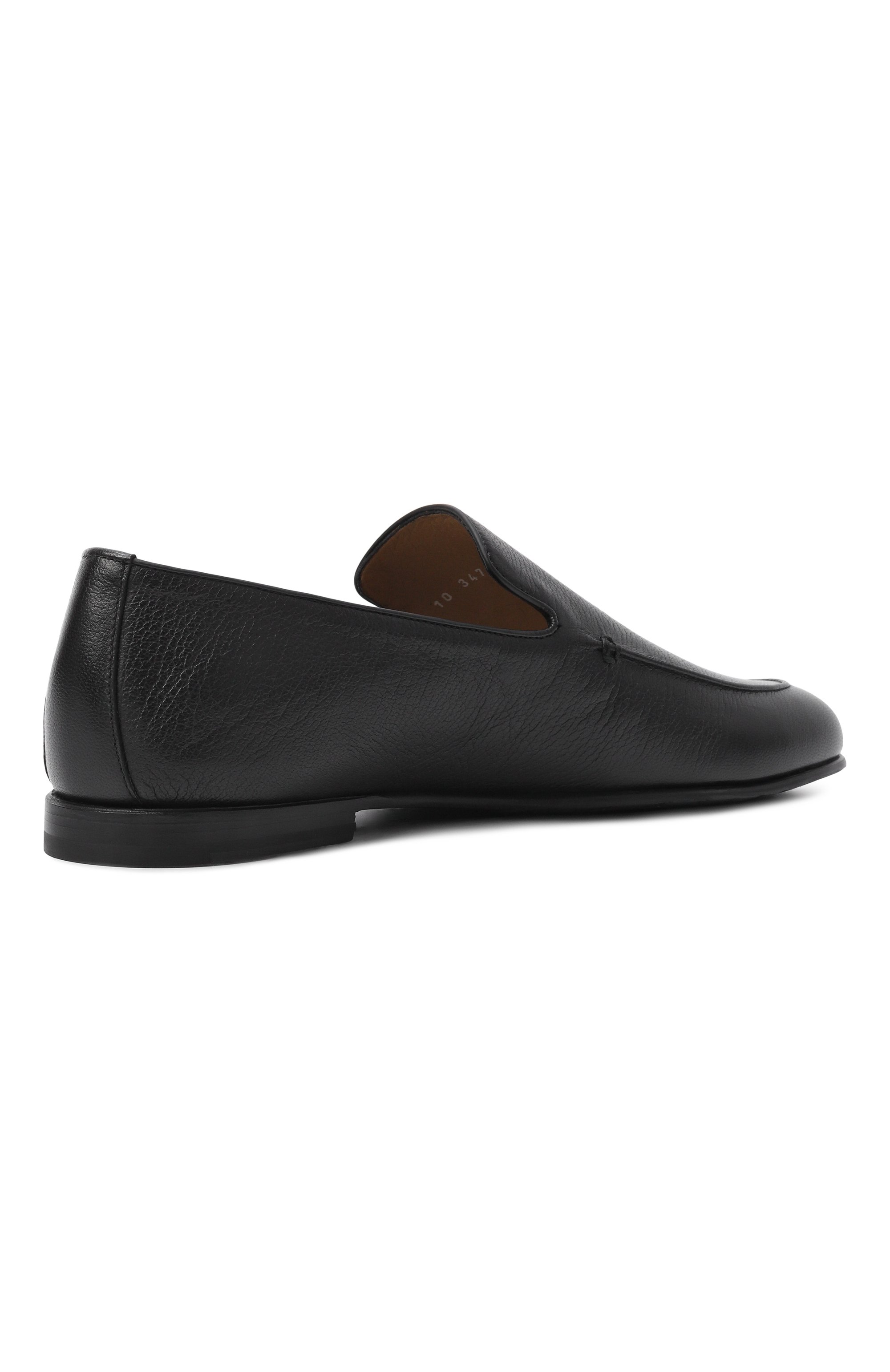 Кожаные лоферы BARRETT черного цвета по цене 66500 руб., арт. 261U039.7/WALL, фото 4 Кожаные лоферы BARRETT, арт. 261U039.7/WALL, фото 4