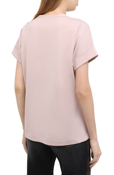 Хлопковая футболка BRUNELLO CUCINELLI, арт. M0A45BT400, фото 4
