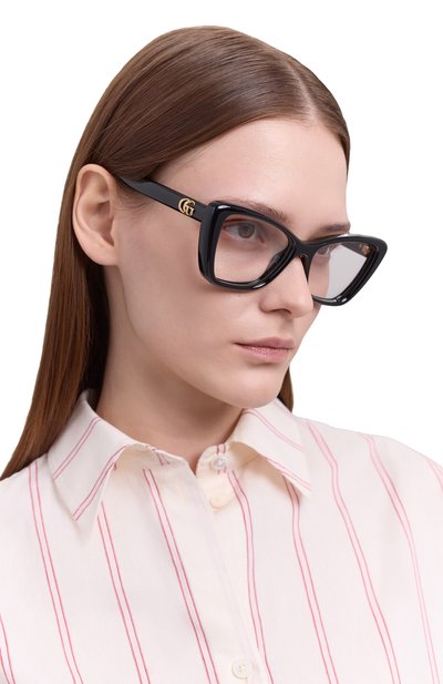 Оправа GUCCI черного цвета по цене 26500 руб., арт. GG1977 001, фото 2 Оправа GUCCI, арт. GG1977 001, фото 2