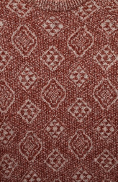 Свитер из шерсти и хлопка BRUNELLO CUCINELLI, арт. BS0M74200C, фото 3
