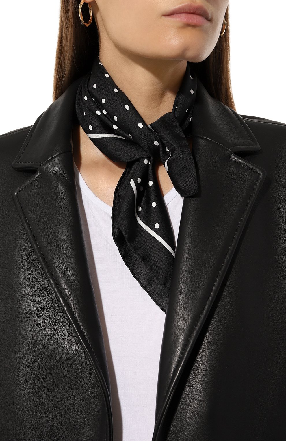 Шелковый платок DOLCE & GABBANA, арт. FN093R/GDCLA, фото 2