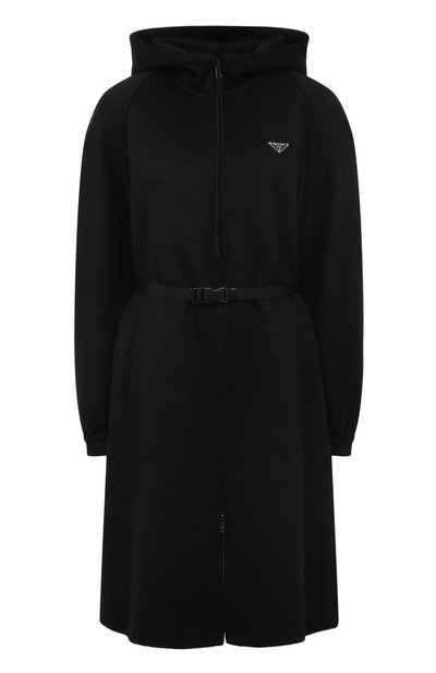 Женское шерстяное пальто PRADA, арт. P658NH-03H-F0002-202