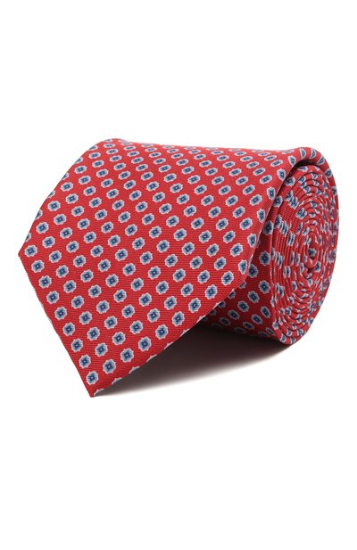 Мужской шелковый галстук CORNELIANI, арт. 87U390-1120333/00