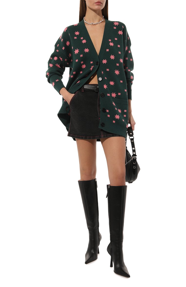 Кардиган из хлопка и шелка NERVURE, арт. 10070, фото 2