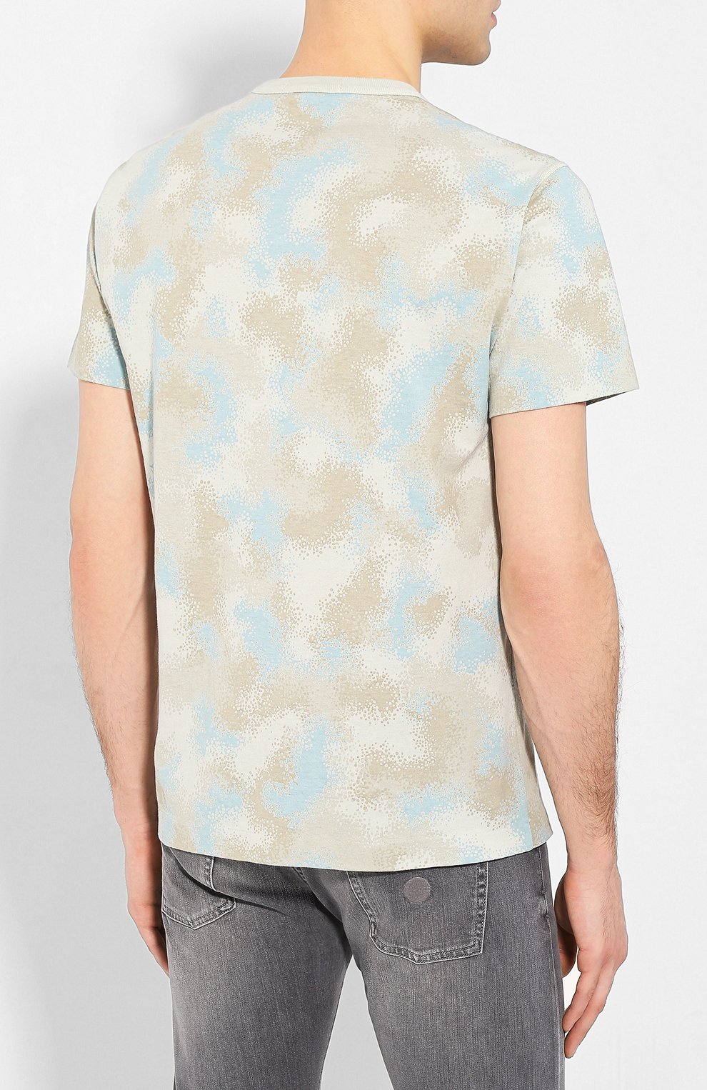 Хлопковая футболка STONE ISLAND, арт. 7215233E8, фото 4