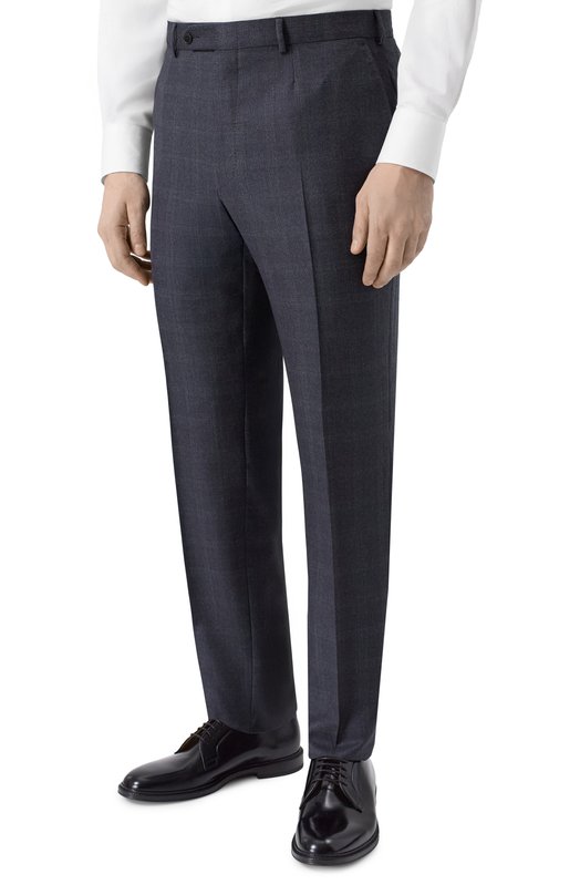 Шерстяной костюм Zegna 822540/221225 Серый  822540/221225 Фото 4