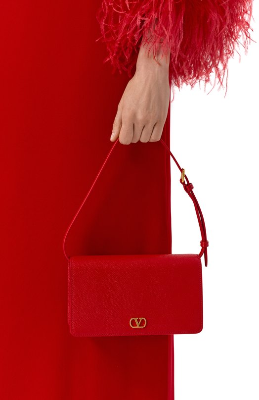 Сумка VLogo Signature mini Valentino 8W2P0AK8/SNP Красный  8W2P0AK8/SNP Фото 2