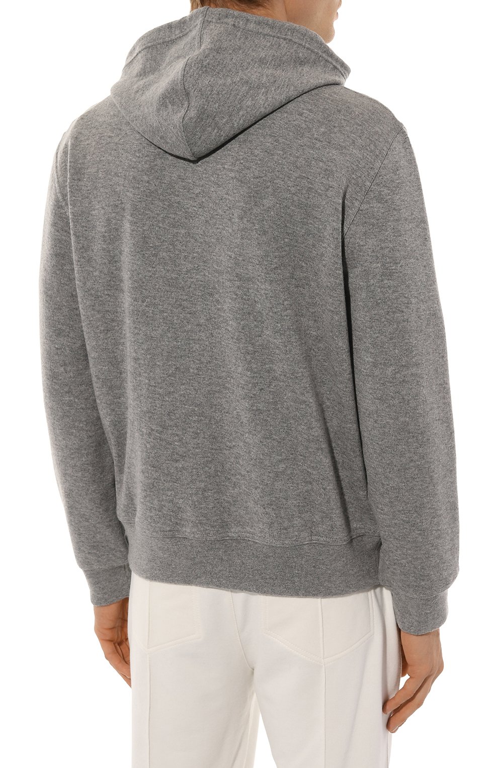 Толстовка из кашемира и хлопка BRUNELLO CUCINELLI, арт. MM8329069G, фото 4