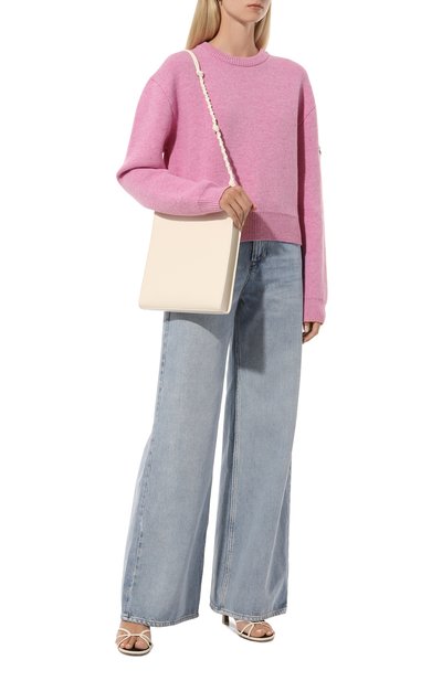 Шерстяной свитер BALENCIAGA розового цвета по цене 193500 руб., арт. 769297/T1675, фото 2 Шерстяной свитер BALENCIAGA, арт. 769297/T1675, фото 2