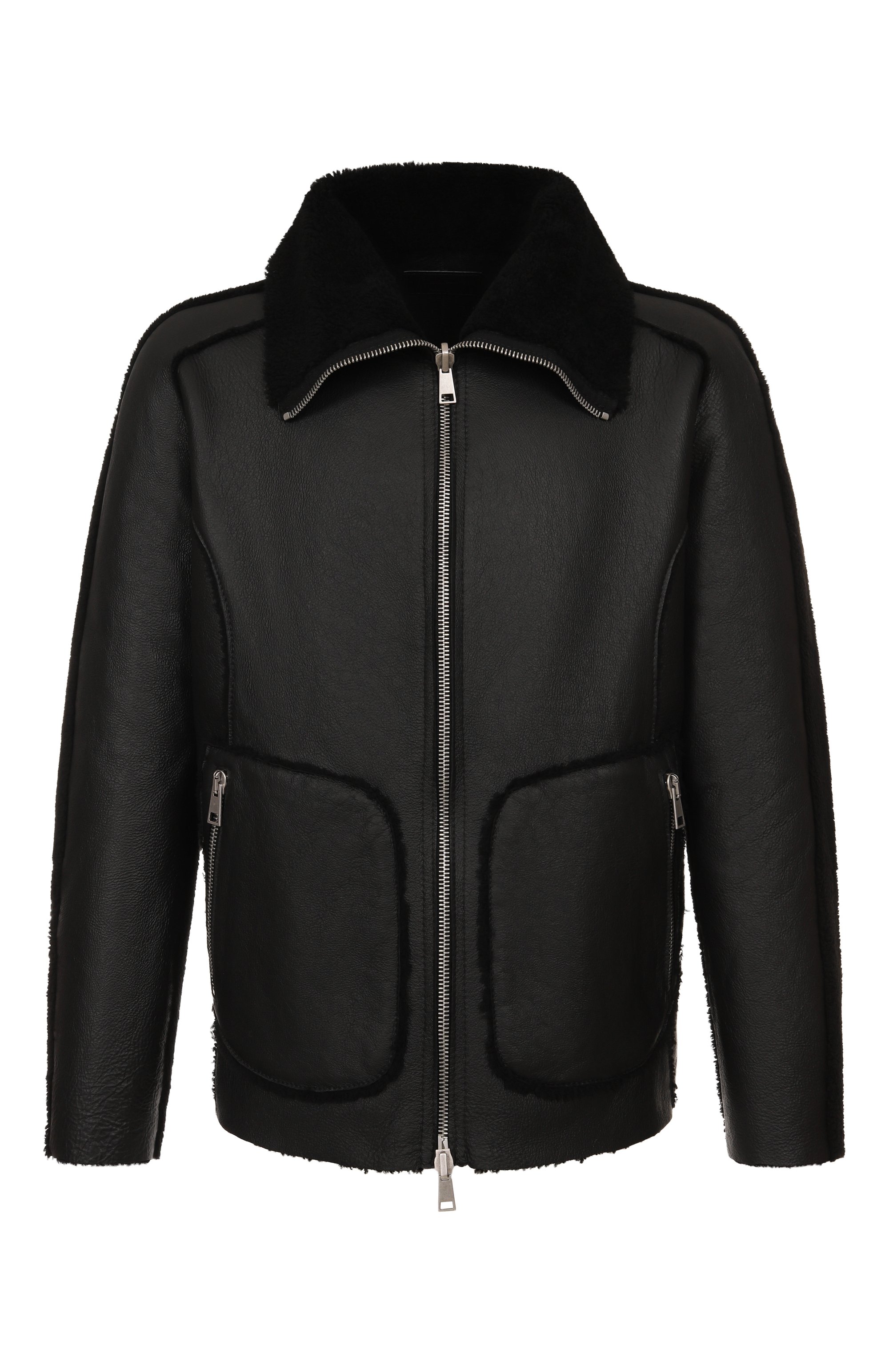 Двусторонняя дубленка из овчины ANDREA YA'AQOV, арт. 25MSHE53B/SHEARLING, фото 1