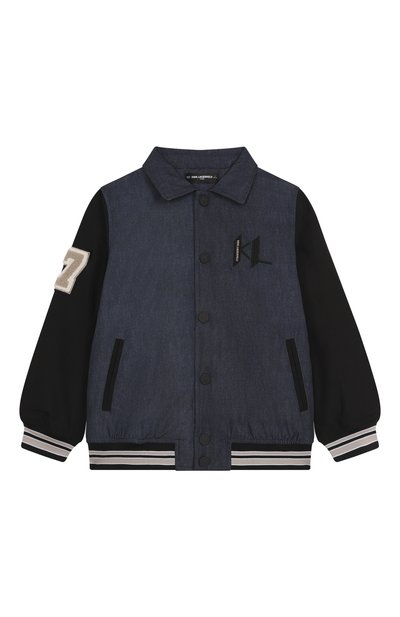 Утепленный бомбер KARL LAGERFELD KIDS, арт. Z30635