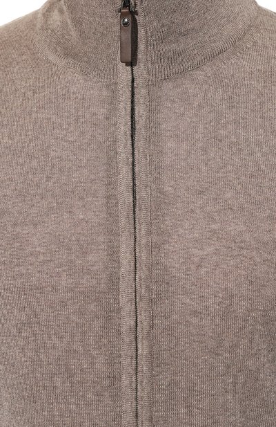Шерстяной кардиган CANALI бежевого цвета по цене 48650 руб., арт. C0022/MK00077, фото 5 Шерстяной кардиган CANALI, арт. C0022/MK00077, фото 5