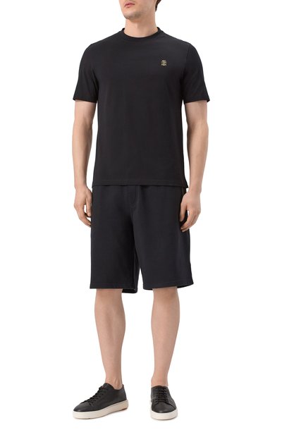 Хлопковая футболка BRUNELLO CUCINELLI, арт. M0B137444G, фото 2