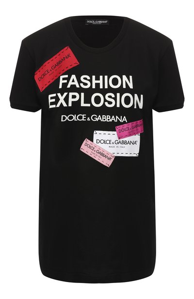 Хлопковая футболка DOLCE & GABBANA, арт. F8K74Z/G7RYQ, фото 1