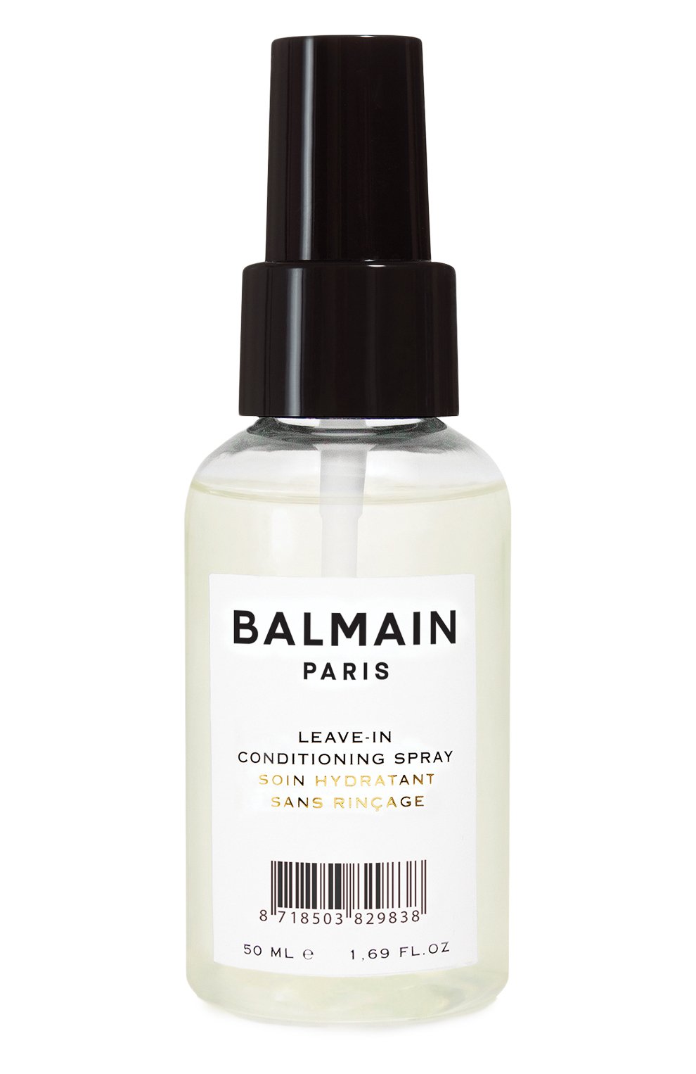 Несмываемый спрей-кондиционер для волос дорожный вариант (50ml) BALMAIN HAIR COUTURE бесцветного цвета по цене 2960 руб., арт. 8718503829838, фото 1 Несмываемый спрей-кондиционер для волос дорожный вариант (50ml) BALMAIN HAIR COUTURE, арт. 8718503829838, фото 1