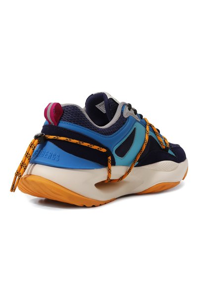 Комбинированные кроссовки DIRK BIKKEMBERGS синего цвета по цене 16400 руб., арт. 25116/CP/C, фото 5 Комбинированные кроссовки DIRK BIKKEMBERGS, арт. 25116/CP/C, фото 5