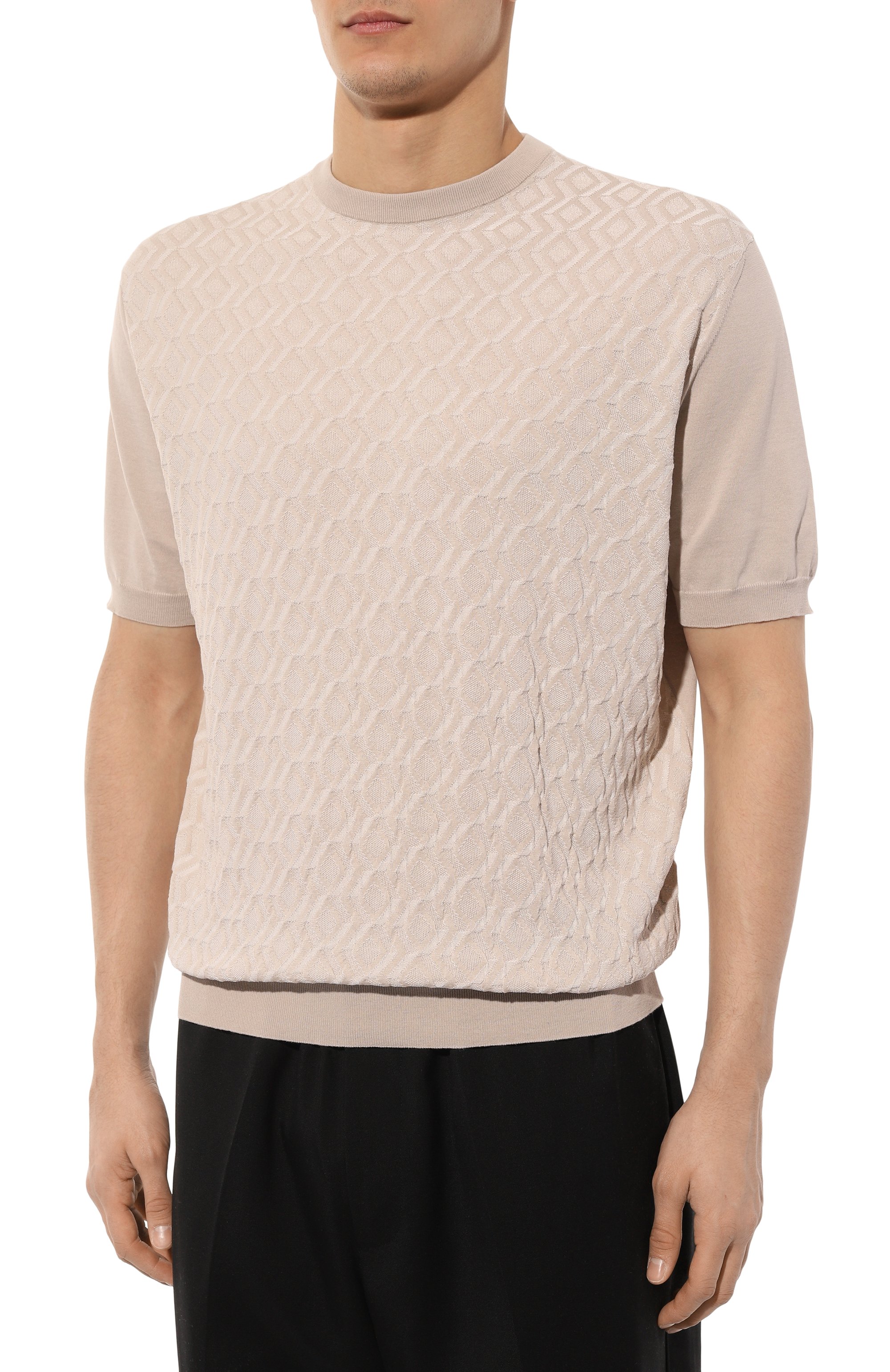 Джемпер из хлопка и шелка STEFANO RICCI, арт. K616393G10/F24231, фото 3