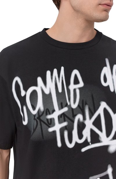 Хлопковая футболка COMME DES FUCKDOWN, арт. CFABM01944, фото 5