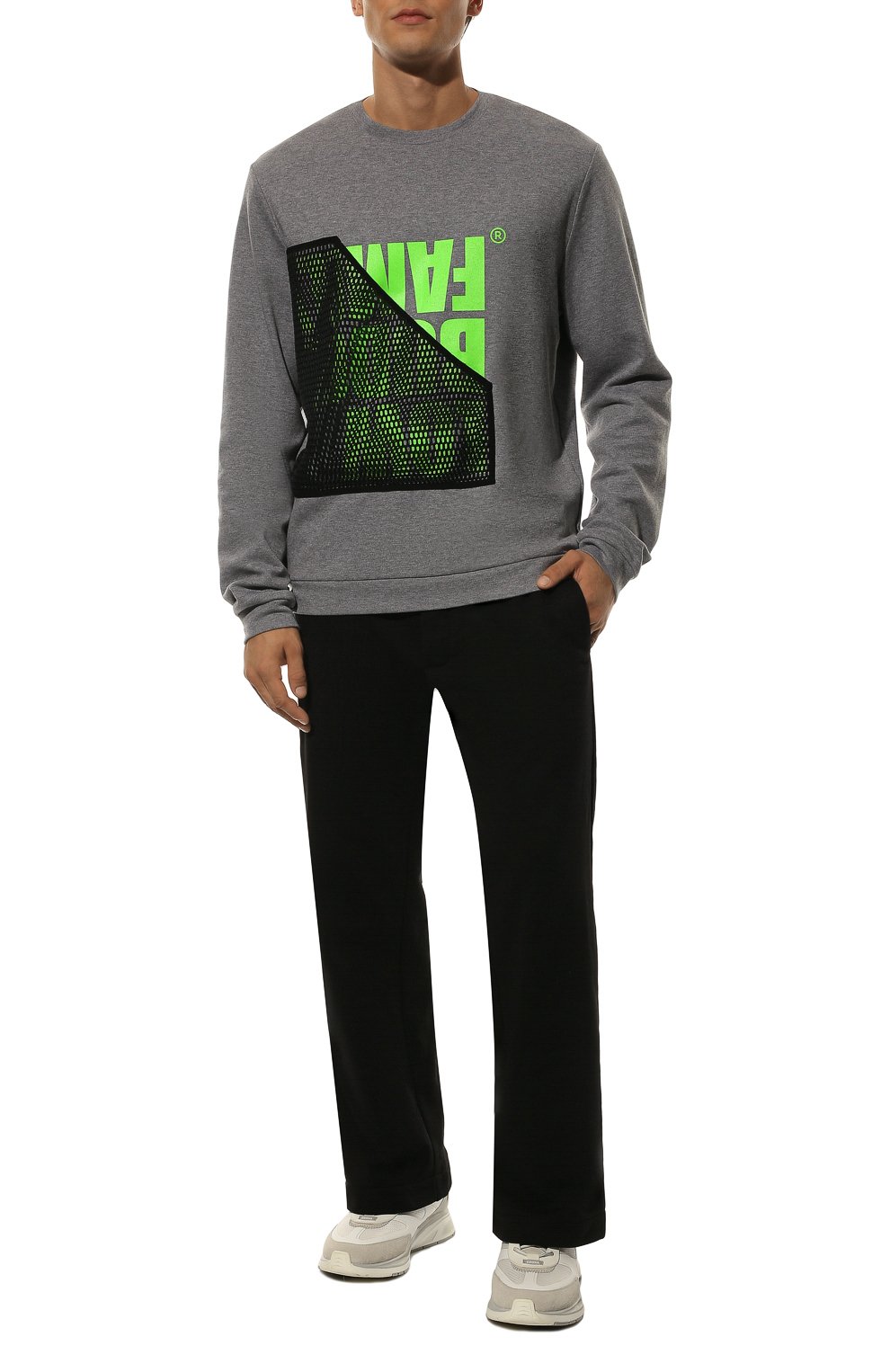 Хлопковый свитшот D.SIMACHEV, арт. LBF05012201/00008-00001, фото 2