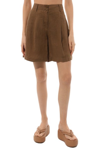 Льняные шорты BOSS, арт. 50489930, фото 3