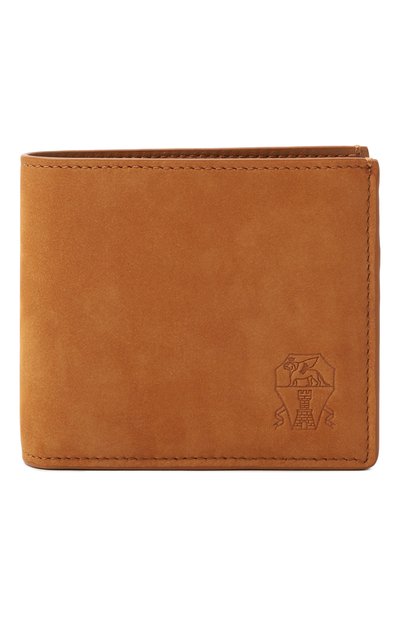 Мужской портмоне из нубука BRUNELLO CUCINELLI, арт. MWSKBU006