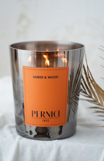 Свеча magnum amber & wood (1500g) PERNICI, арт. 8001962090698, фото 4
